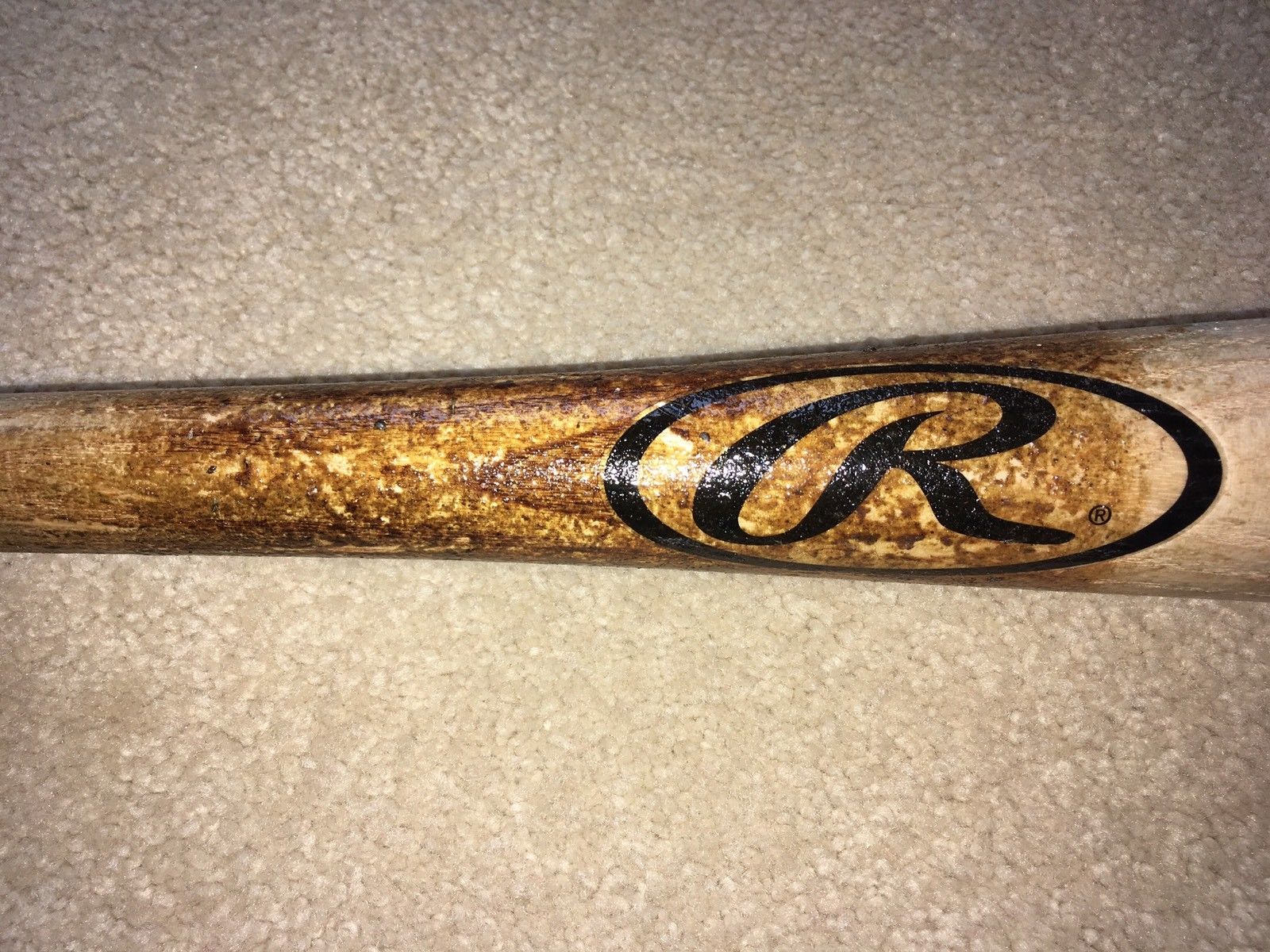 Signed Joe Mauer Game Used Rawlings Bat Minnesota Twins MLB Authenticated AUTO