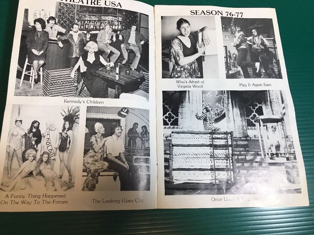 Rocky Horror Show - Entracte Program - Bethel Theatre Mobile AL - 1970s - RARE