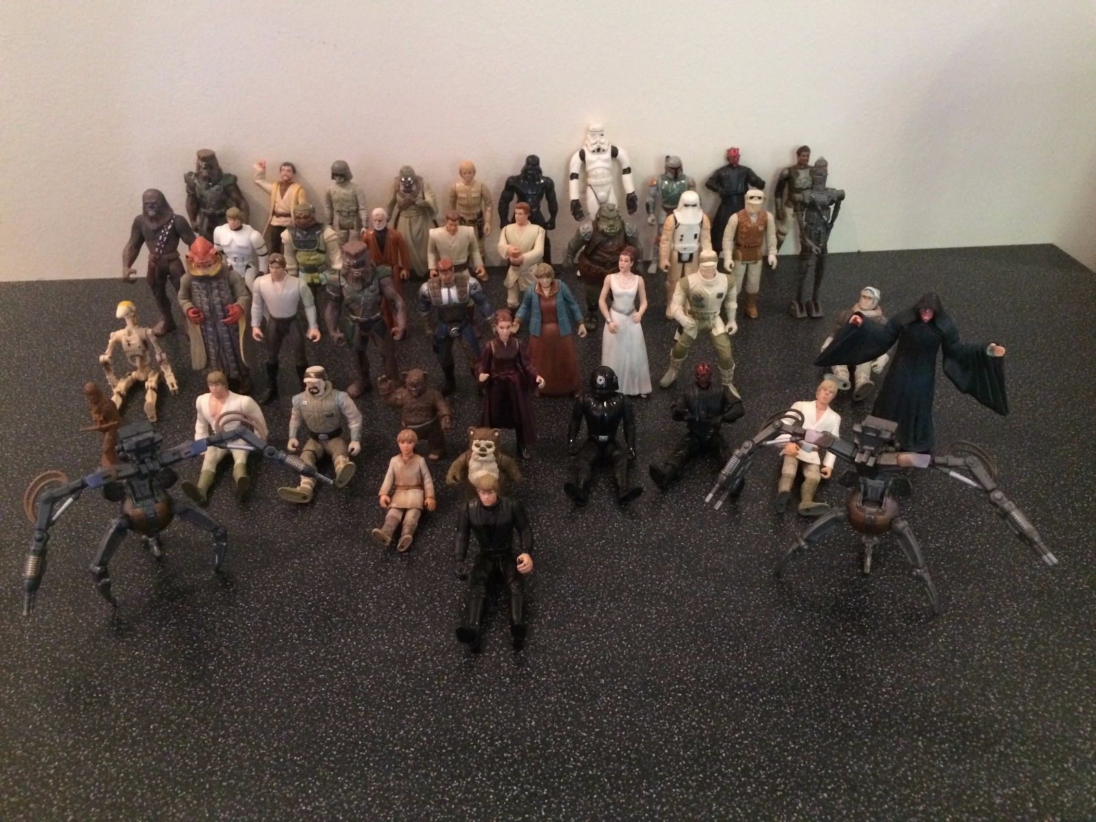 43 Star Wars Figures Job Lot/Bundle Darth Vader Admiral Ackbar Darth Maul