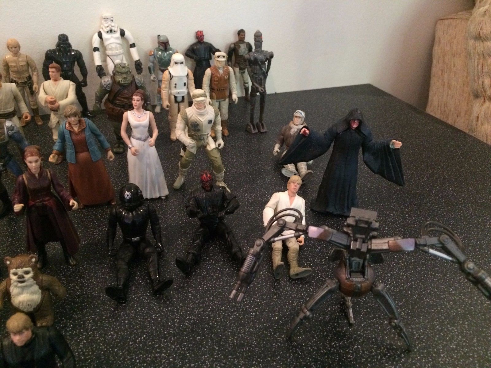 43 Star Wars Figures Job Lot/Bundle Darth Vader Admiral Ackbar Darth Maul