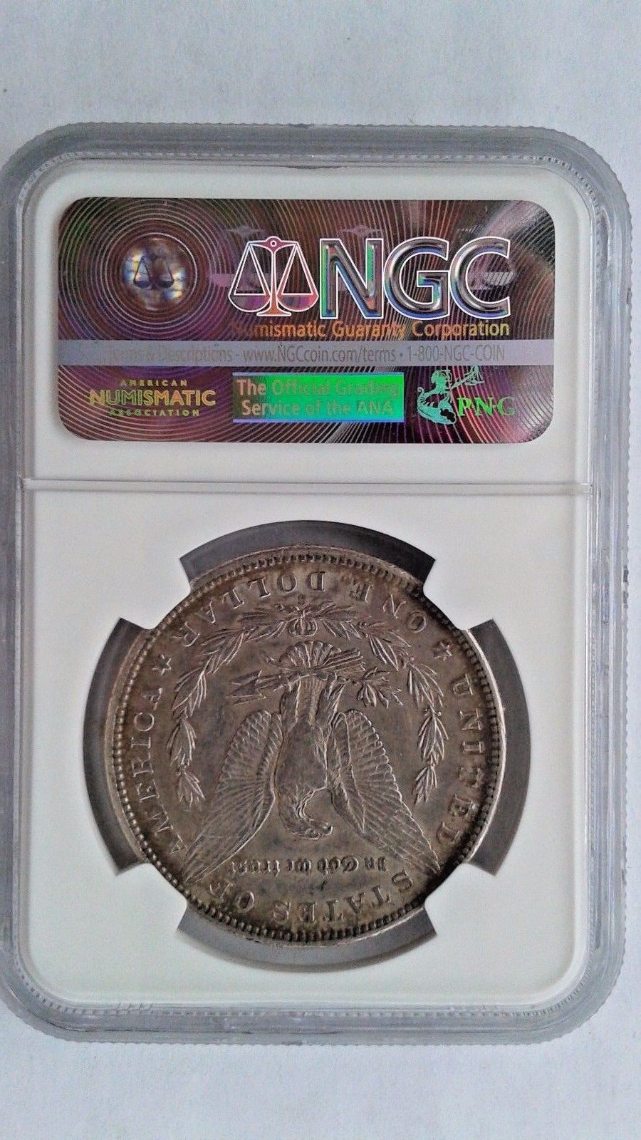 1899 s Morgan Silver Dollar Rare Key Date NGC AU 53