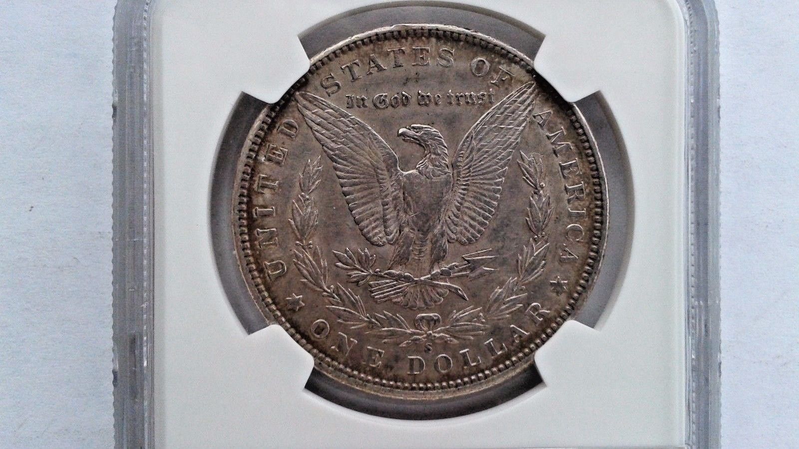 1899 s Morgan Silver Dollar Rare Key Date NGC AU 53