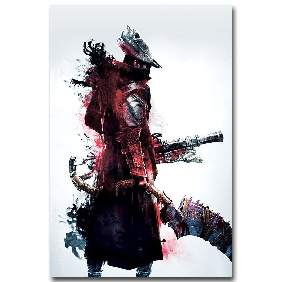 Bloodborne New Game Silk Poster Art Fabric Print 12x18 24x36 inches 003