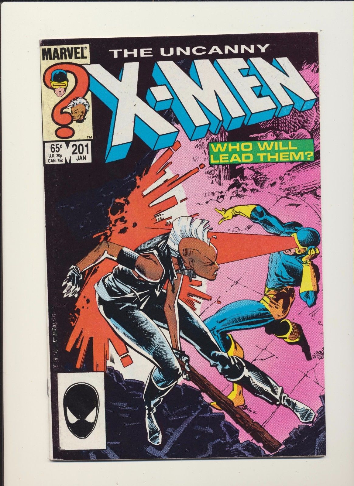 Uncanny X-Men #201 (Marvel 1986)! 1st App of (Baby) Cable! SEE SCANS! KEY! WOW!