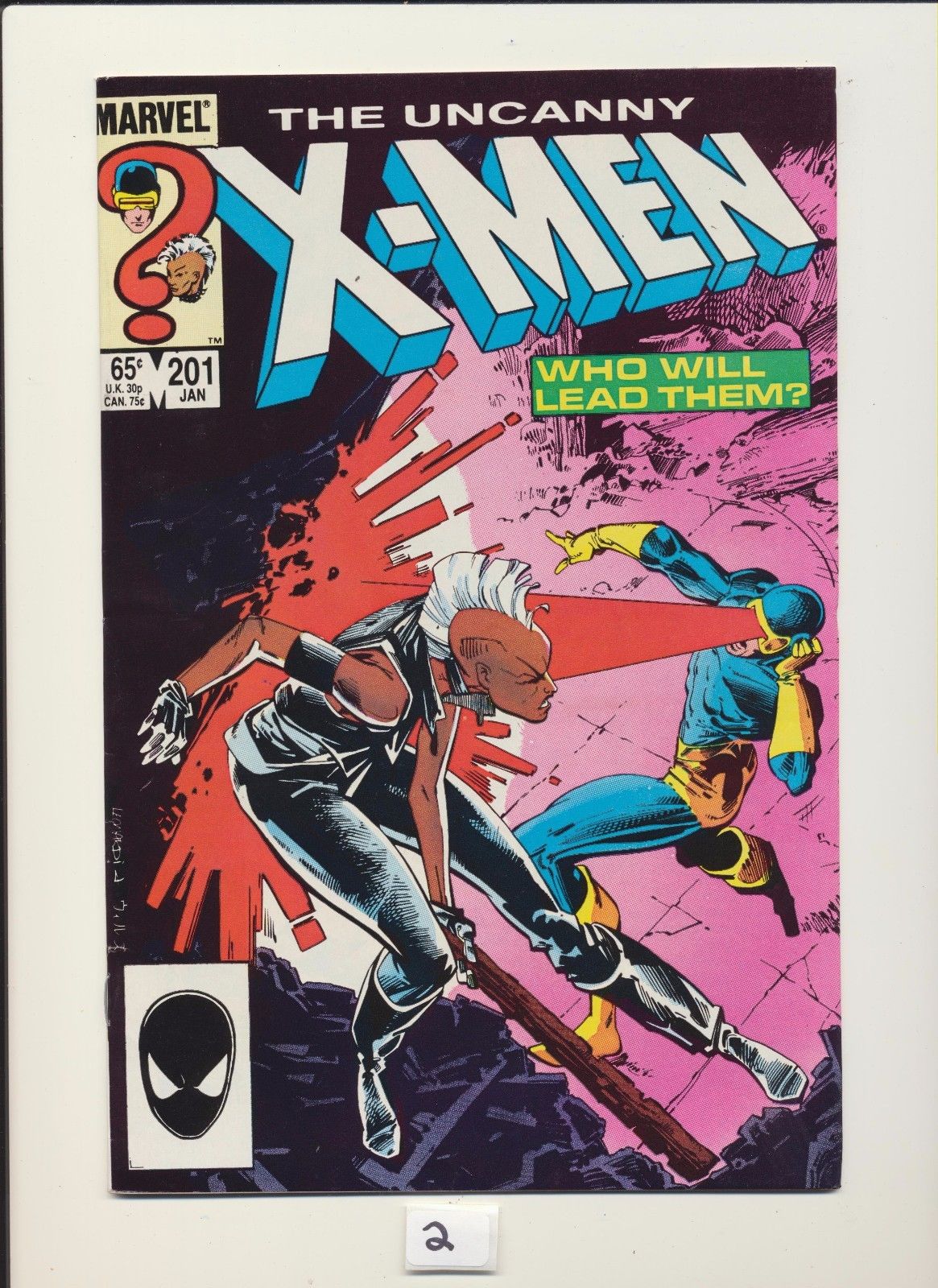 Uncanny X-Men #201 (Marvel 1986)! 1st App of (Baby) Cable! SEE SCANS! KEY! WOW!