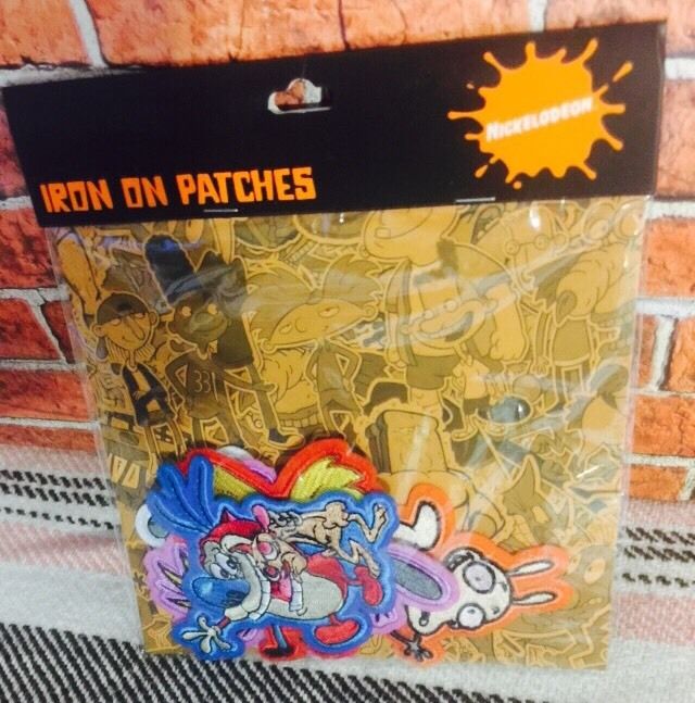 The Nick Box Exclusive Nicktoons Iron on Patches Set NEW