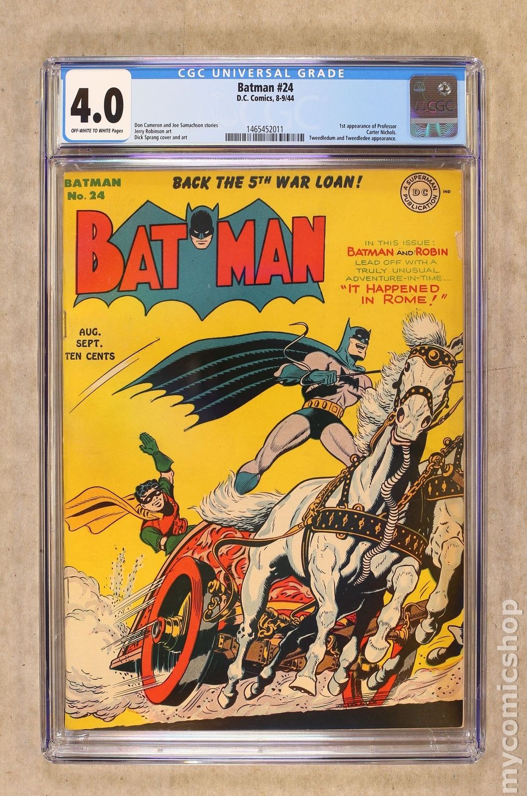 Batman (1940) #24 CGC 4.0 1465452011