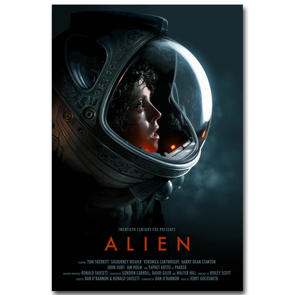 Aliens Classic Movie Silk Fabric Poster Print 12x18 24x36 inch 009