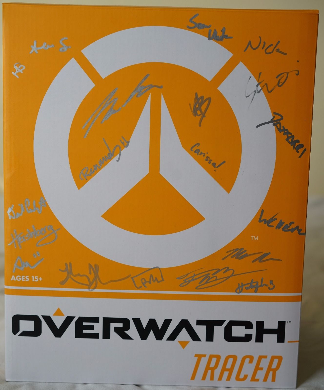 Autographed Overwatch Tracer Limited Editon Statue Blizzcon 2015 Exclusive