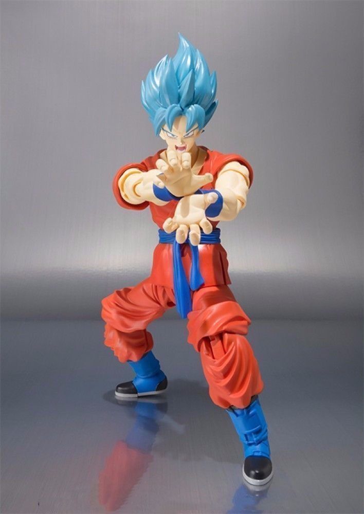 6.8'' Dragon Ball Z In Box Super Saiyan God SS Son Goku Gokou Figure Toy