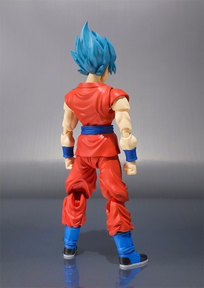 6.8'' Dragon Ball Z In Box Super Saiyan God SS Son Goku Gokou Figure Toy