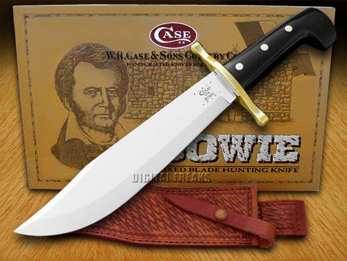 CASE XX Black Synthetic Fixed Blade Bowie Knives Knife