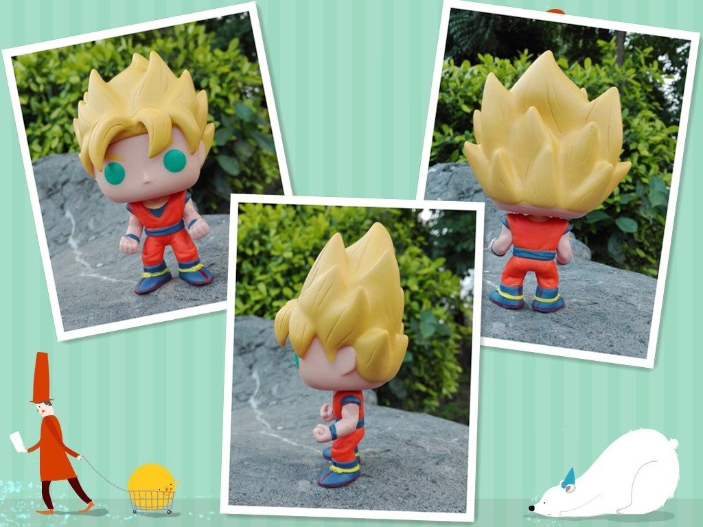 Funko POP Collection Mini Dragon Ball Anime Son Goku Manga Figure Model Doll Toy