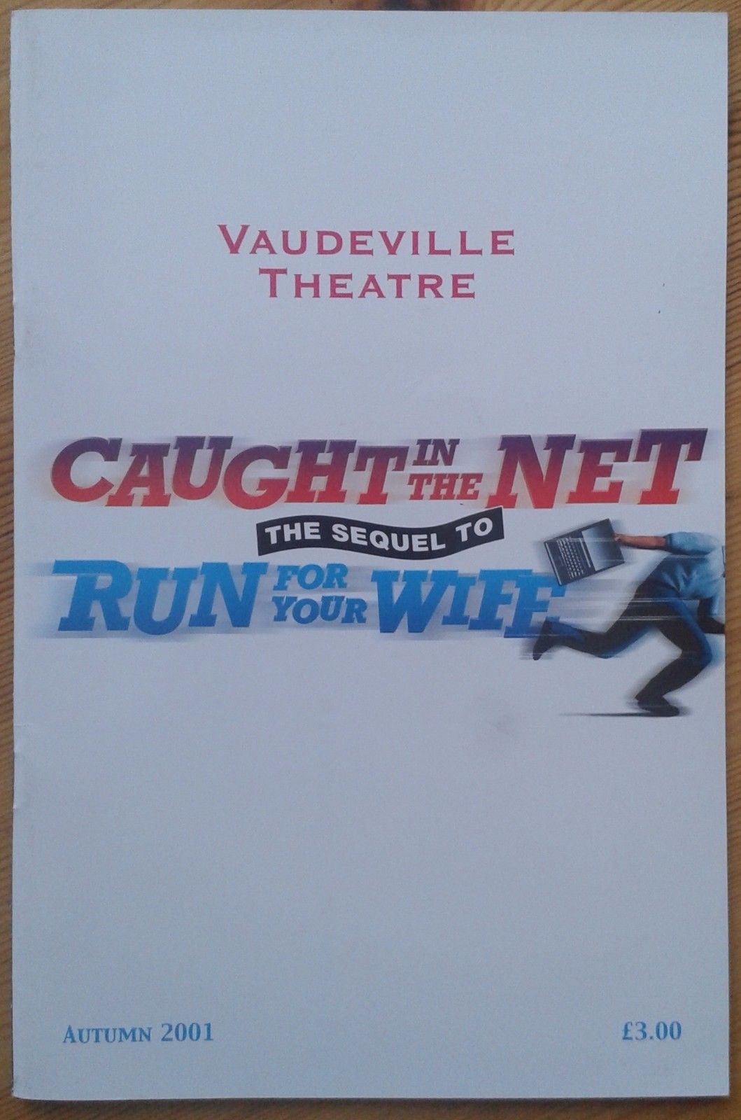 Caught In The Net programme Vaudeville Theatre 2001 Russ Abbot Eric Sykes