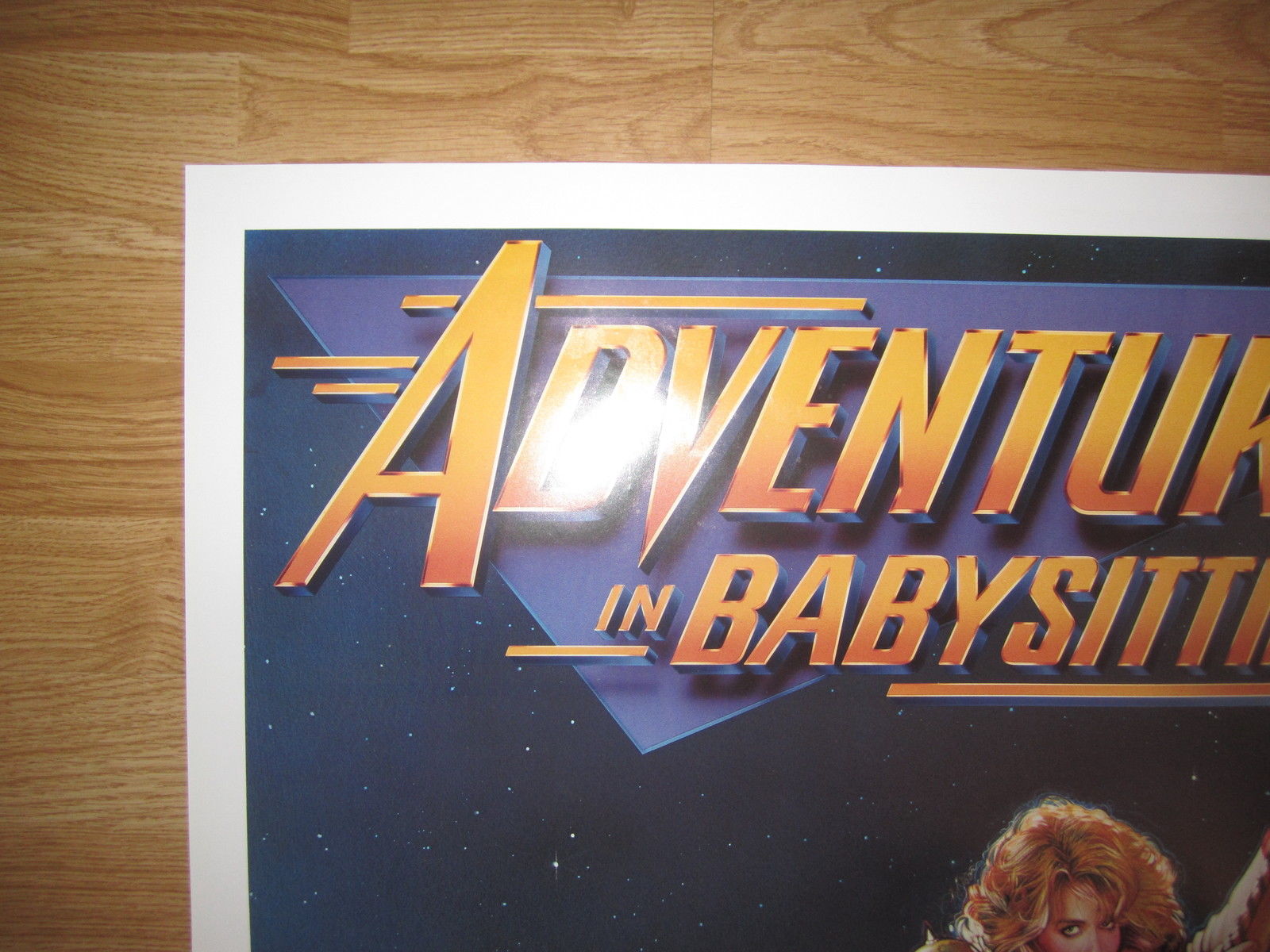 Movie Poster: ADVENTURES IN BABYSITTING (1987) Original American One Sheet  Shue