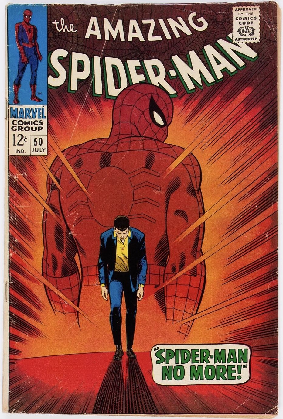 The Amazing Spider-Man #50 (Marvel,1967) 1st Appearance of the Kingpin/Free Ship