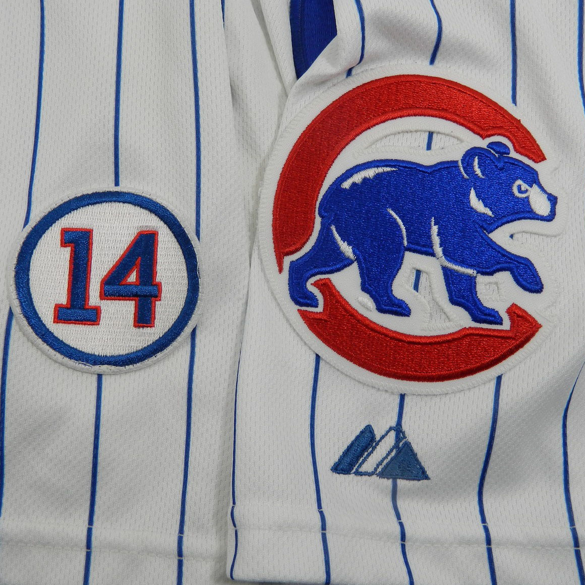 2015 Chicago Cubs Junior Lake #21 Game Issued  Home Jersey 44