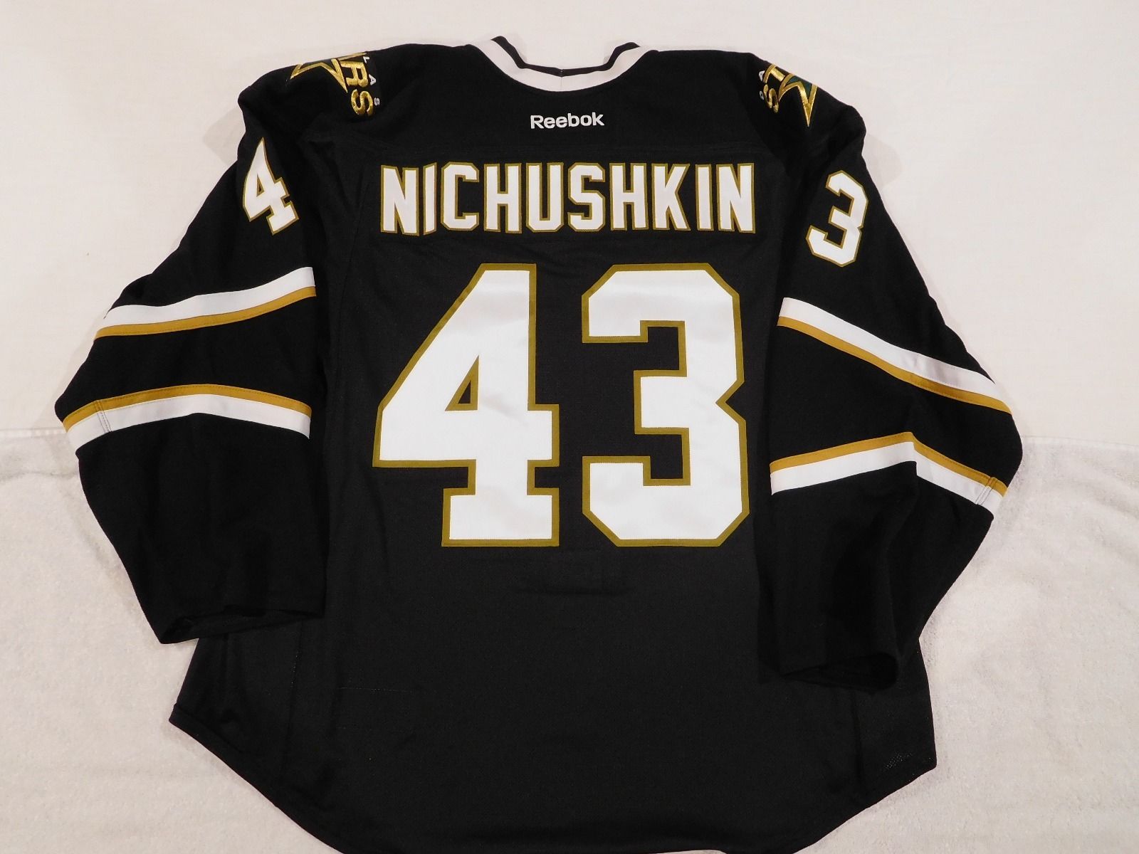 Dallas Stars - Authentic game issued Nichushkin jersey Meigray