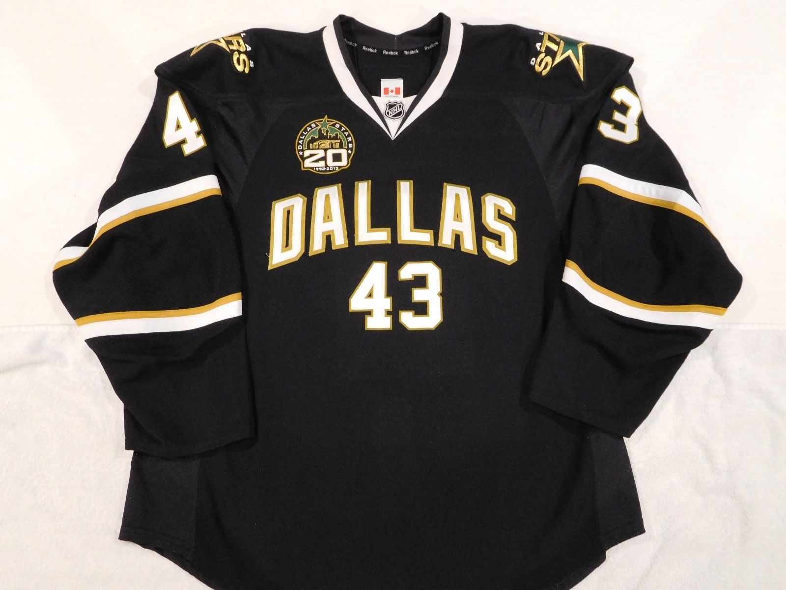 Dallas Stars - Authentic game issued Nichushkin jersey Meigray