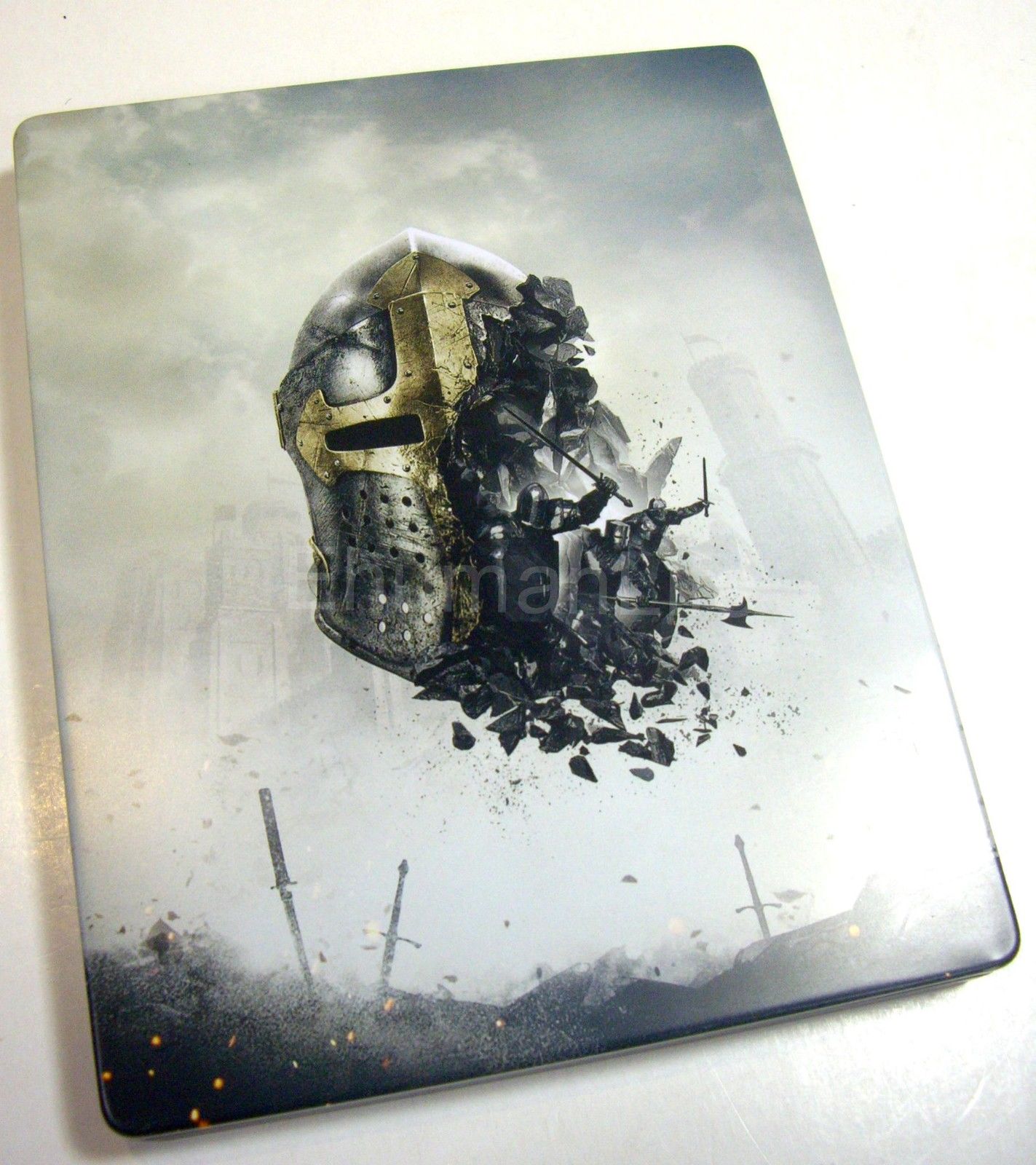 NEW Playstation PS4 For Honor Limited Steelbook Metal Case (NO GAME)