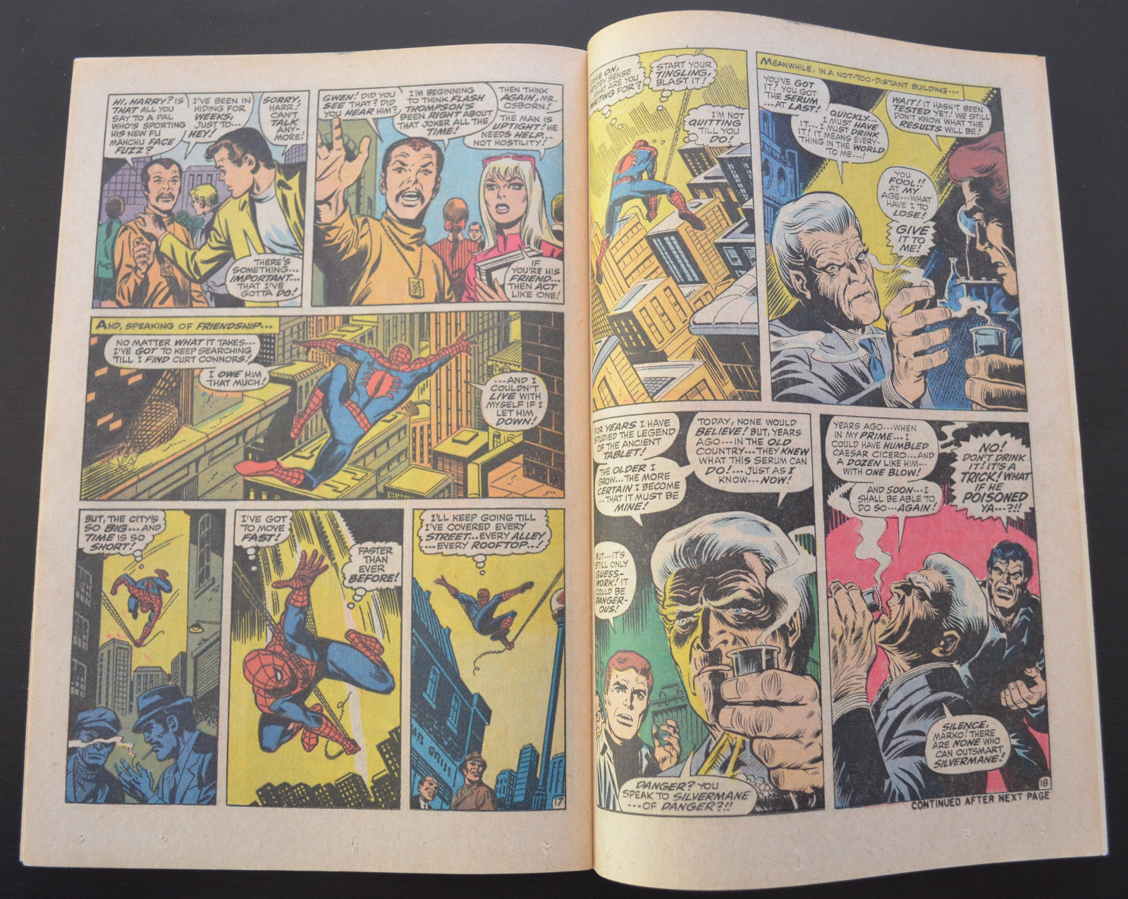 AMAZING SPIDER-MAN #74 (July 1969 | VOLUME 1 | MARVEL) Silvermane