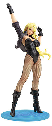 DC COMICS Black Canary Bishoujo Statue KOTOBUKIYA GENUINE ARTICLE 1/7 SCALE