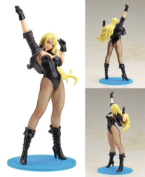 DC COMICS Black Canary Bishoujo Statue KOTOBUKIYA GENUINE ARTICLE 1/7 SCALE