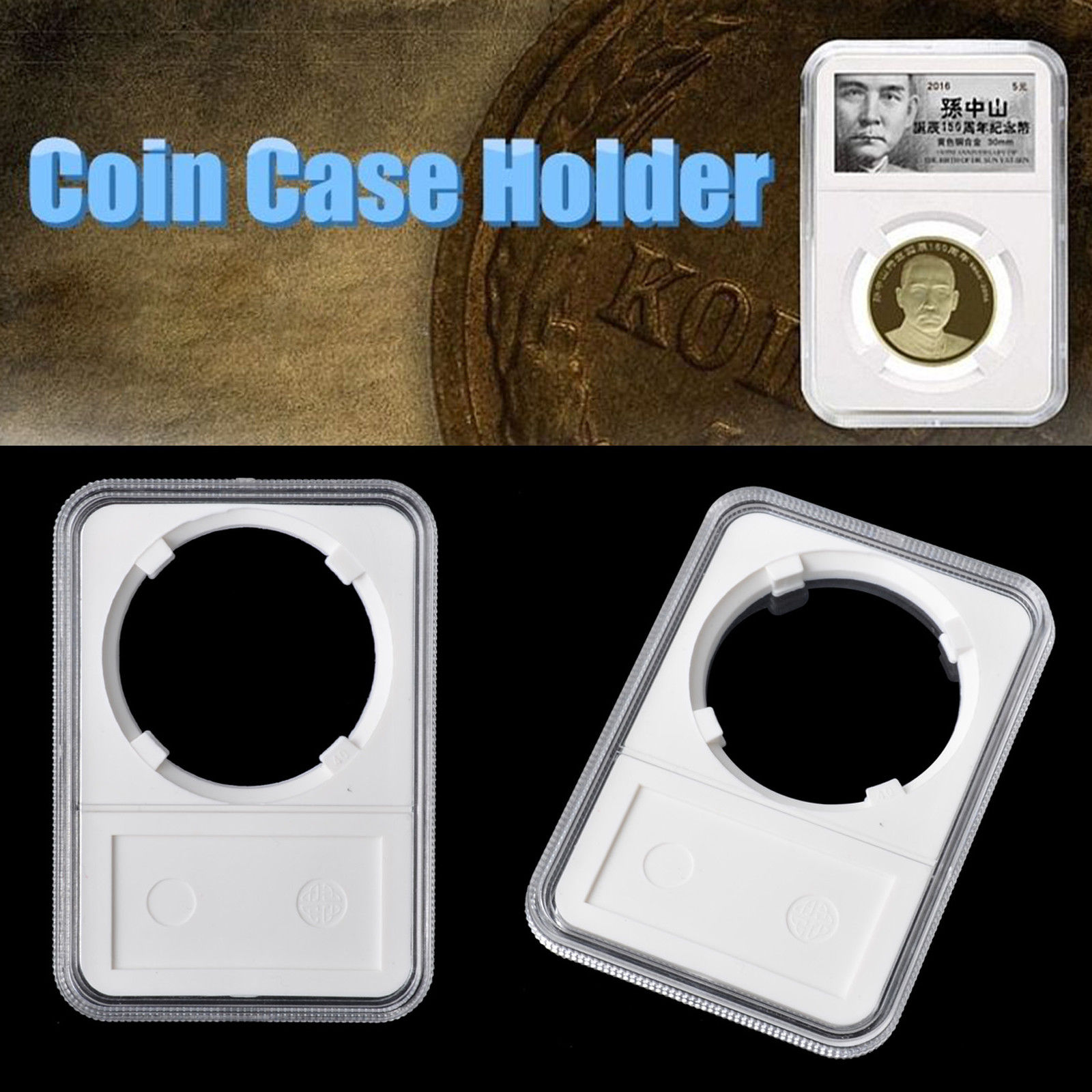 PCCB Protector NGC PCGS Grade Collection Box Coin Storage Box Case Protector