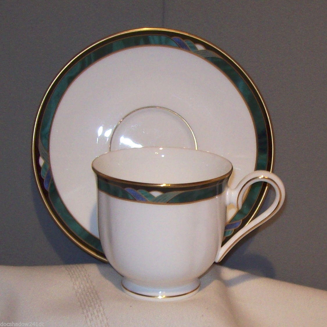 Lenox KELLY Debut Collection Fine Bone Porcelain China Cup & Saucer Set