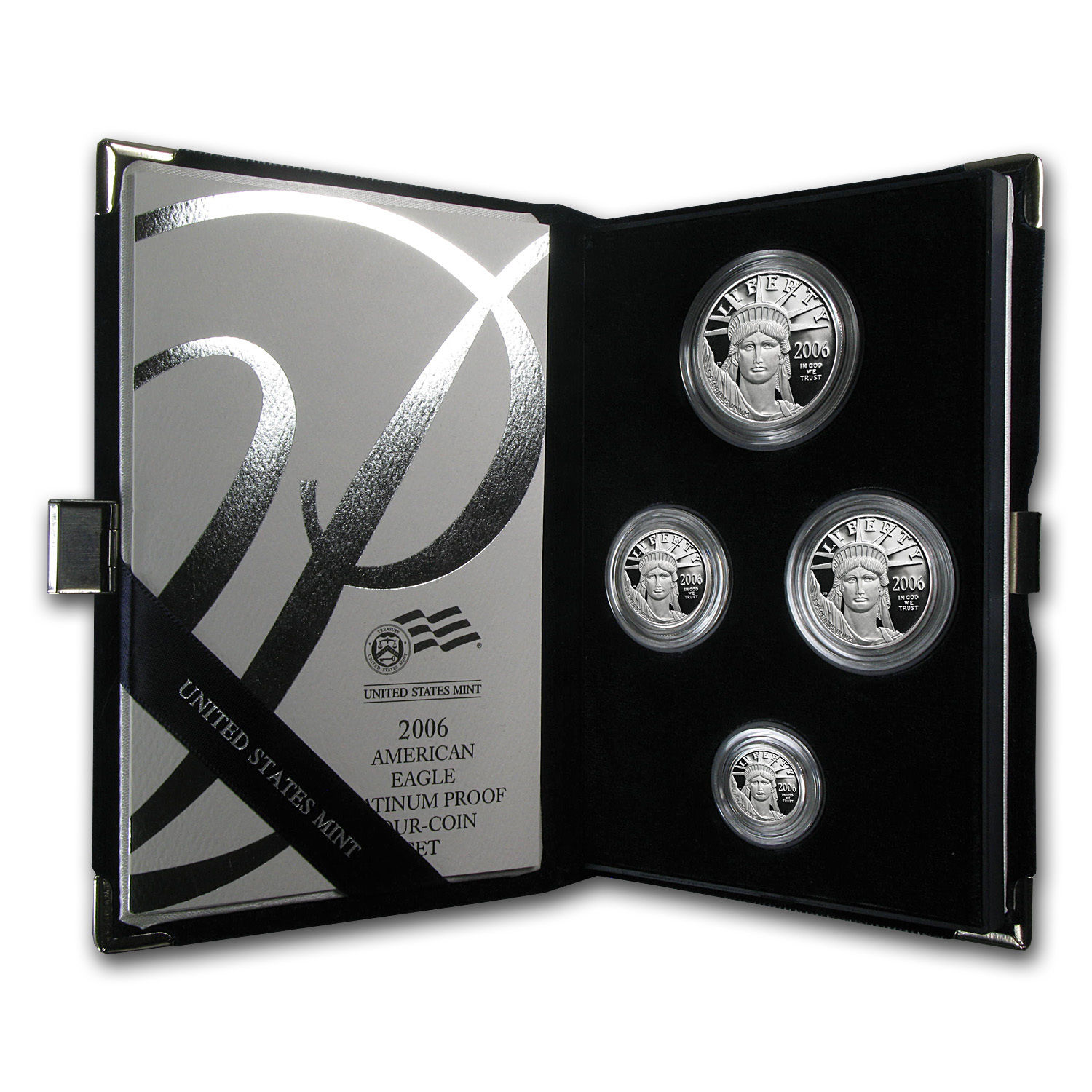 2006-W 4-Coin Proof Platinum American Eagle Set (w/Box & COA) - SKU #12218