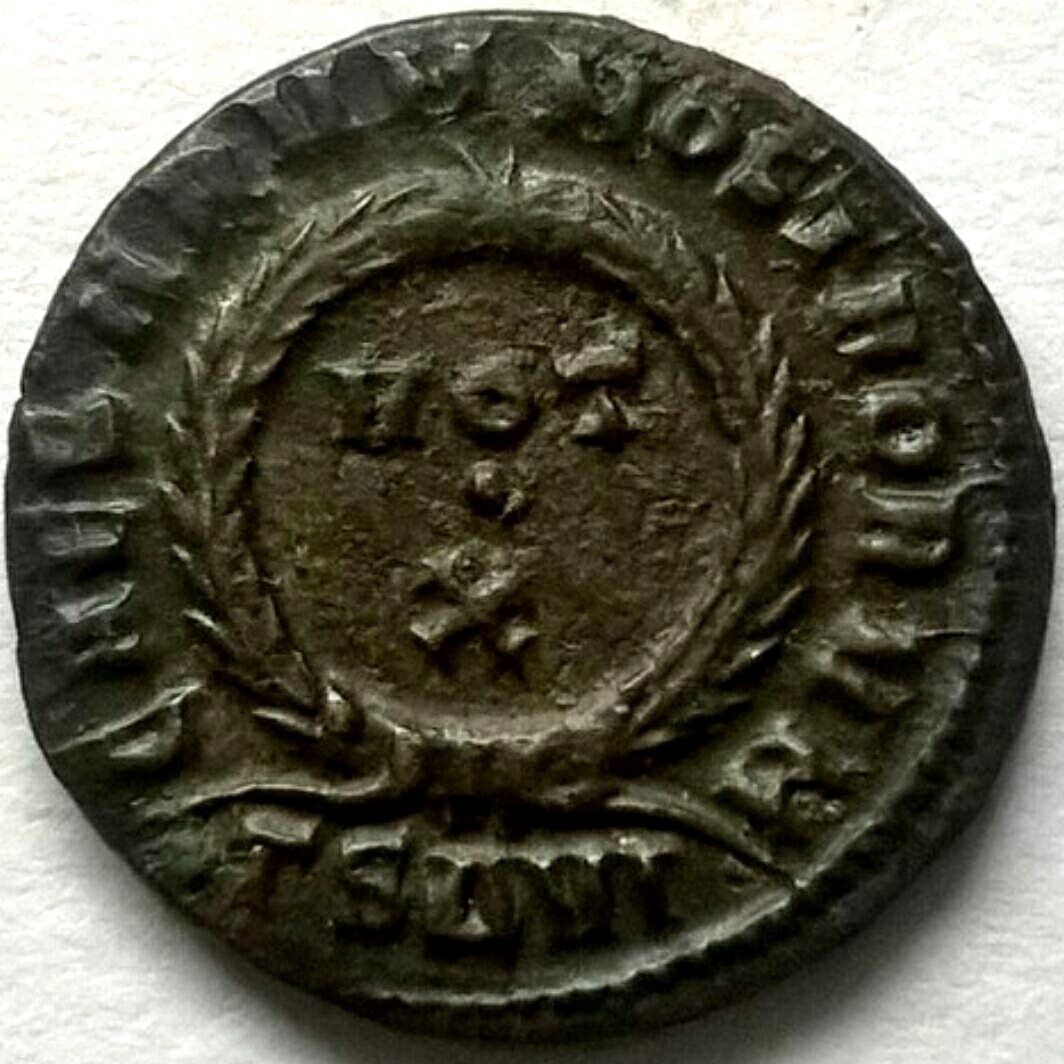 ROMAN-EMPIRE-  CRISPUS (323 AD) Ae3 Follis. Arles