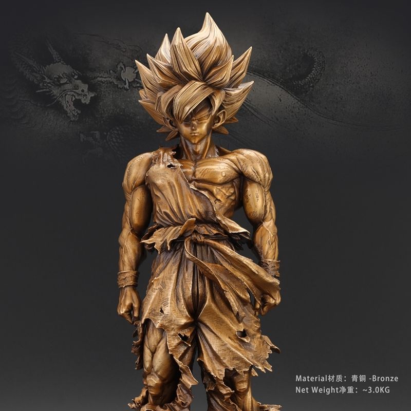 Dragon Ball Dragonball Z Son Goku Saiyan Bronze Figure Statue 36cm Preorder