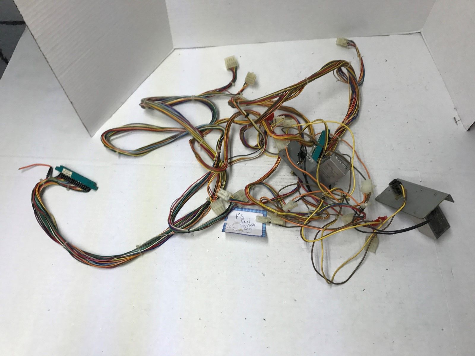V.S. Duel System Nintendo Arcade Wiring Harness Connectors USED #4089