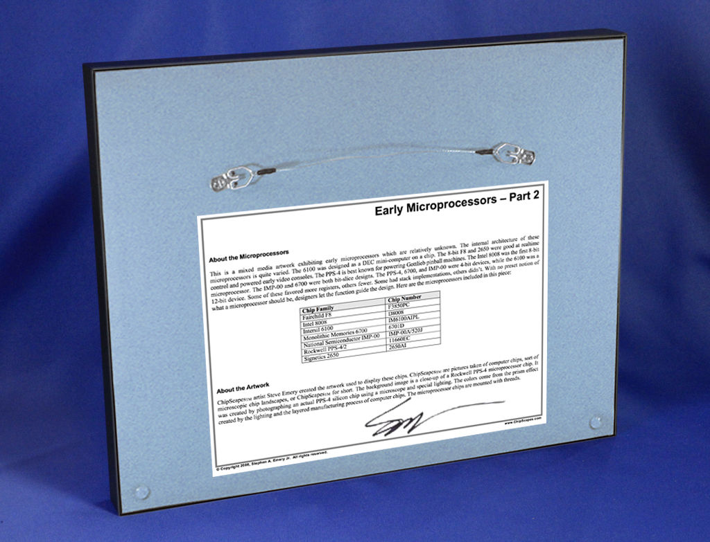 Early Microprocessors Part 2 - PPS-4, F8, Intel 8008, 6100, 6701, IMP-00A, 2650