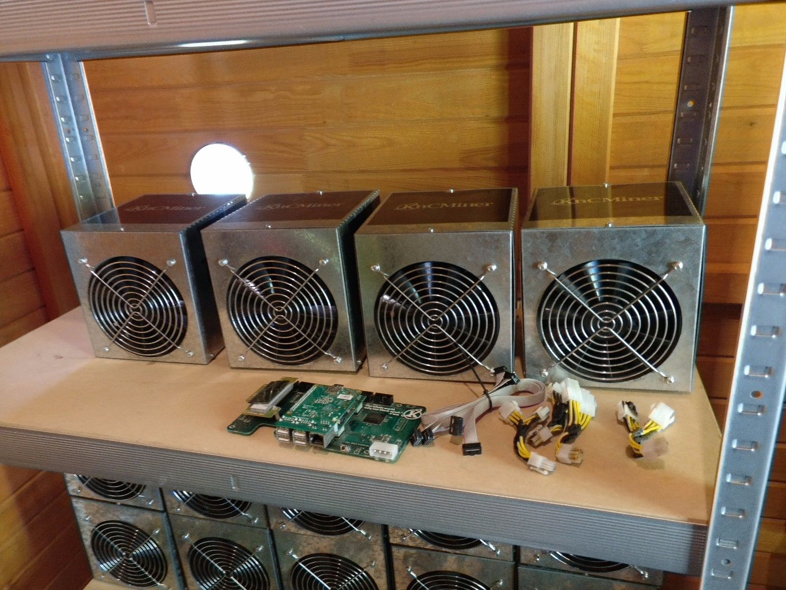 KnC Titan Scypt mining cubes  (Litecoin, LTC miners)