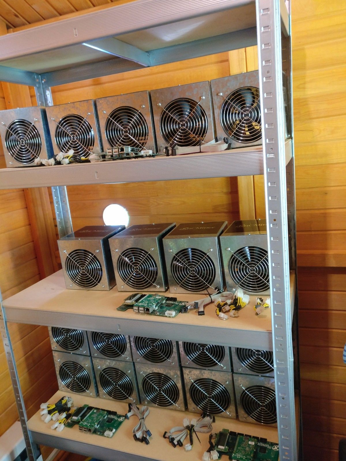 KnC Titan Scypt mining cubes  (Litecoin, LTC miners)