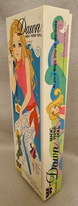 1971 DAWN MAGIC PAPER DOLL SET - #4330 - UNCUT & RARE