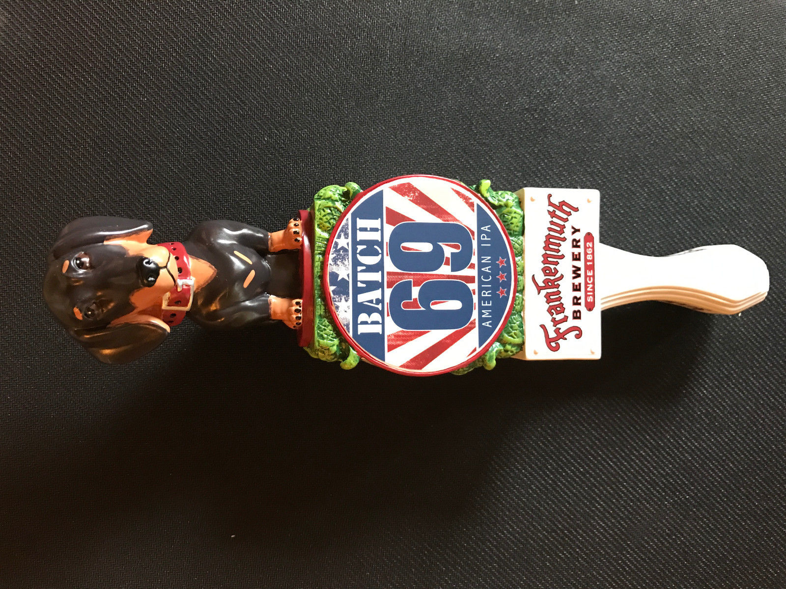 RARE! Frankenmuth Brewery Batch 69 IPA beer tap handle  - NEW