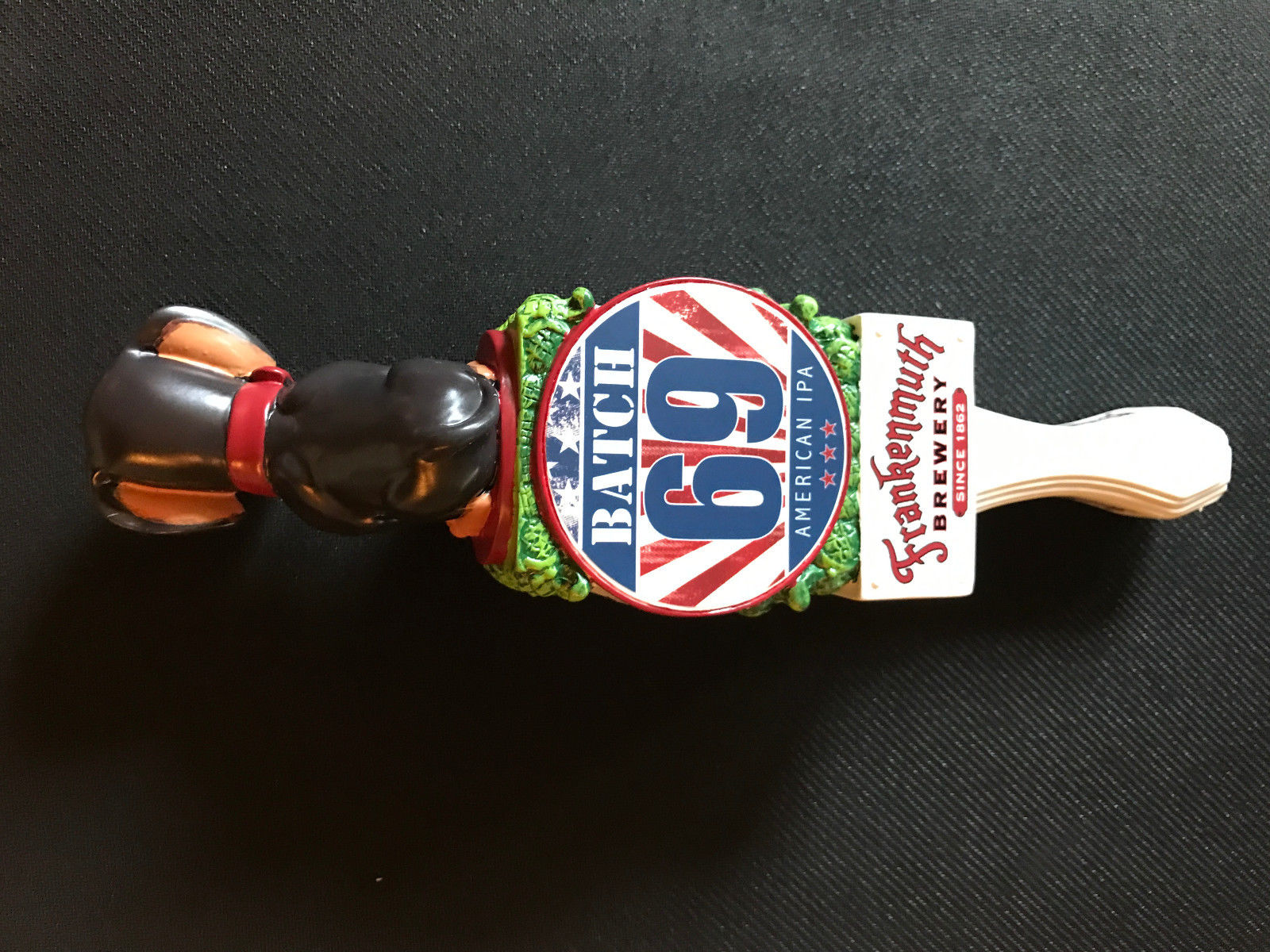 RARE! Frankenmuth Brewery Batch 69 IPA beer tap handle  - NEW