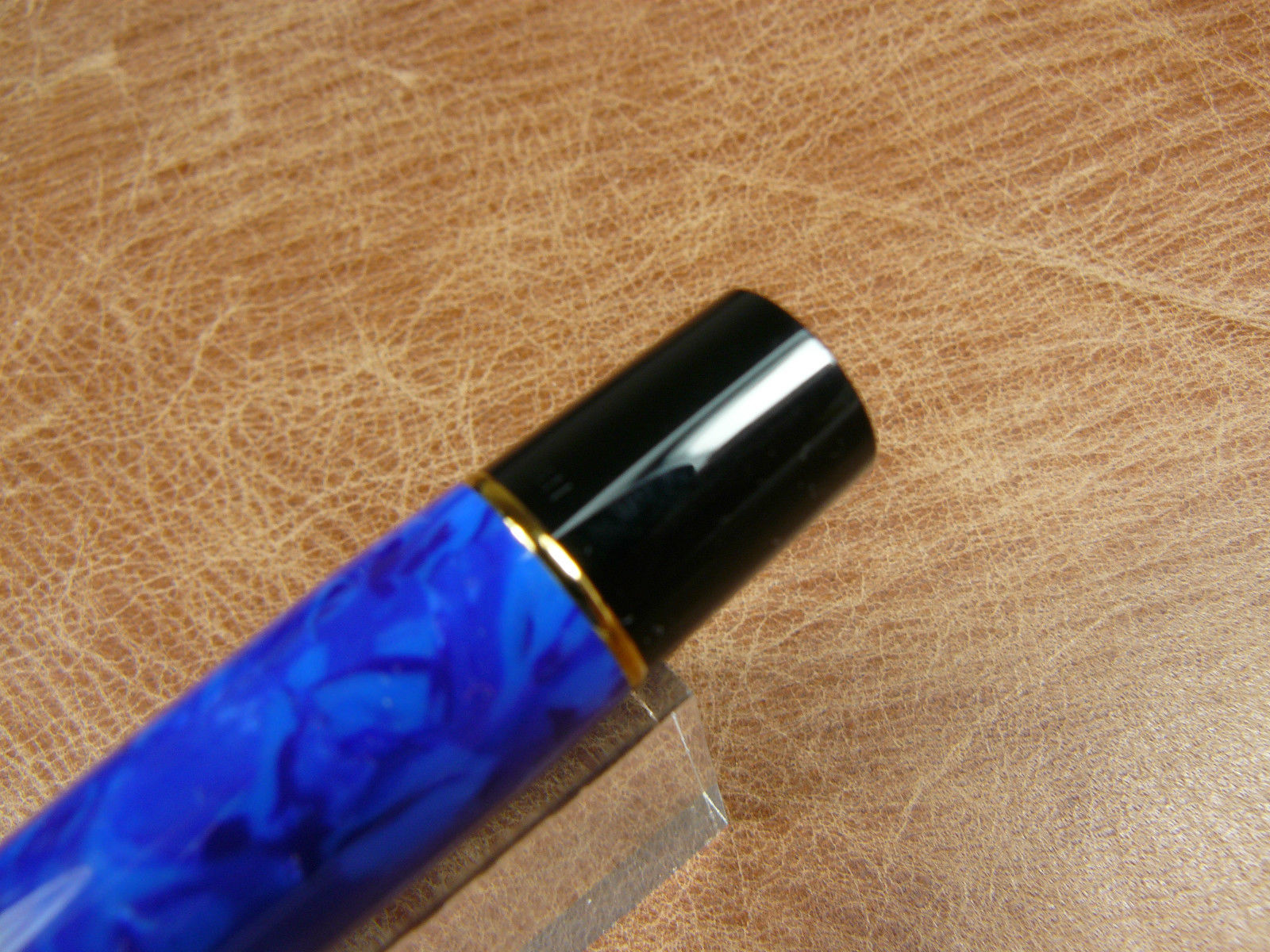 PARKER DUOFOLD CENTENNIAL FOUNTAIN PEN BARREL LAPIS BLUE NEW OLD STOCK