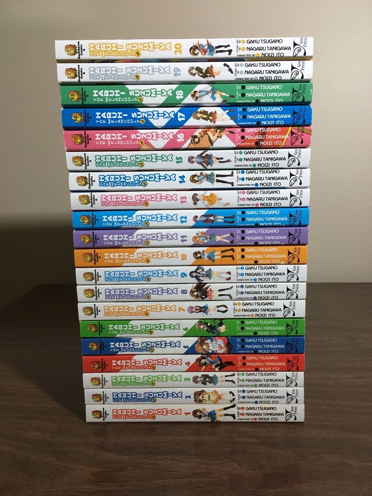 The Melancholy of Haruhi Suzumiya Manga Lot Complete Volumes 1-20 - English