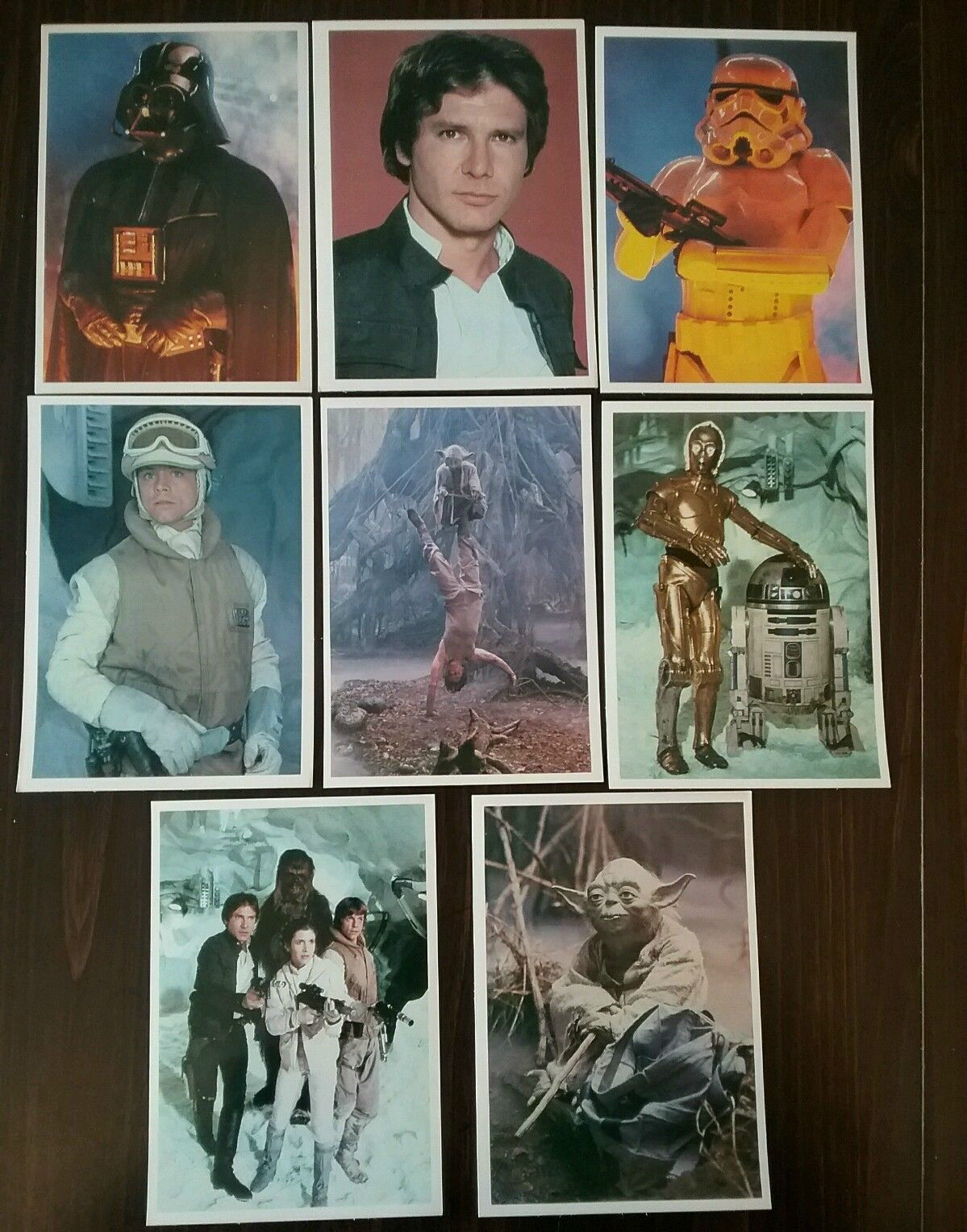 1980 Topps Star Wars The Empire Strikes Back Giant 5x7 Complete 30 Card Set NM-