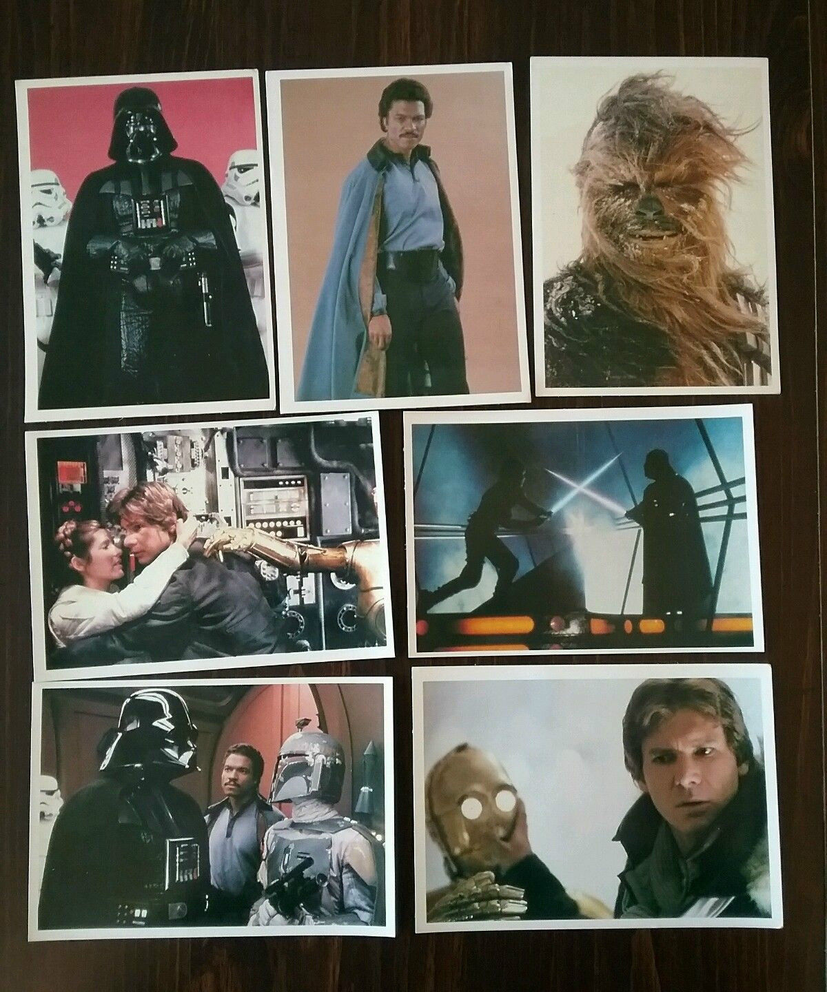 1980 Topps Star Wars The Empire Strikes Back Giant 5x7 Complete 30 Card Set NM-