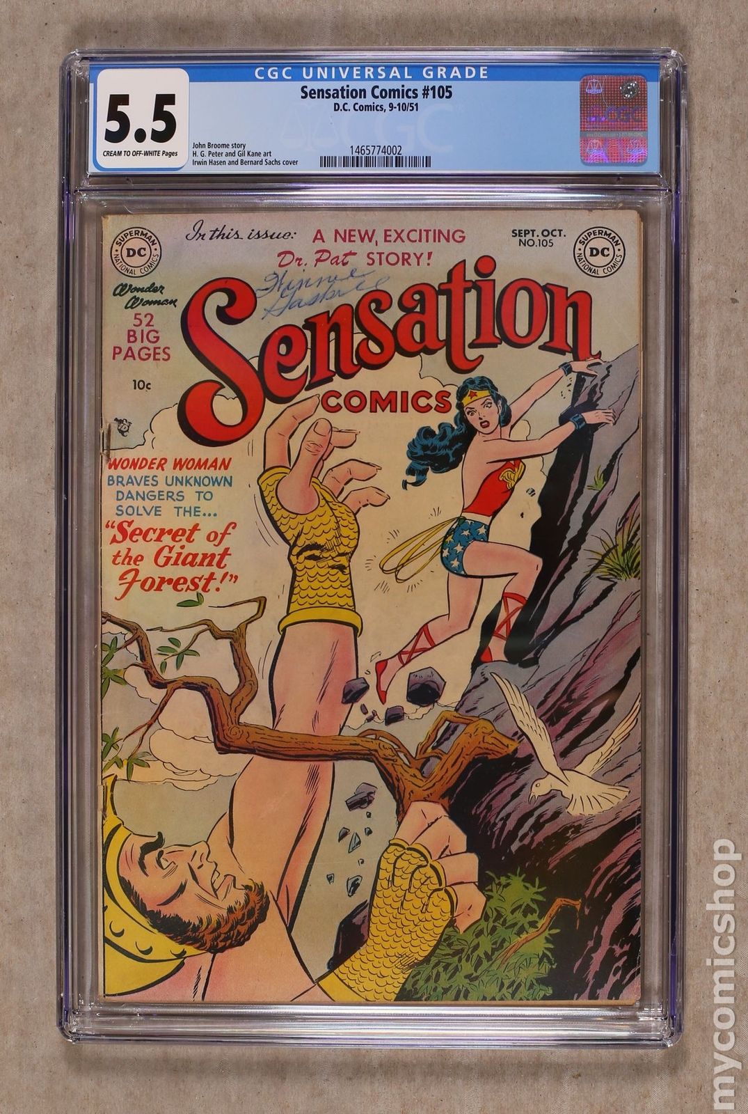 Sensation Comics (1942) #105 CGC 5.5 1465774002