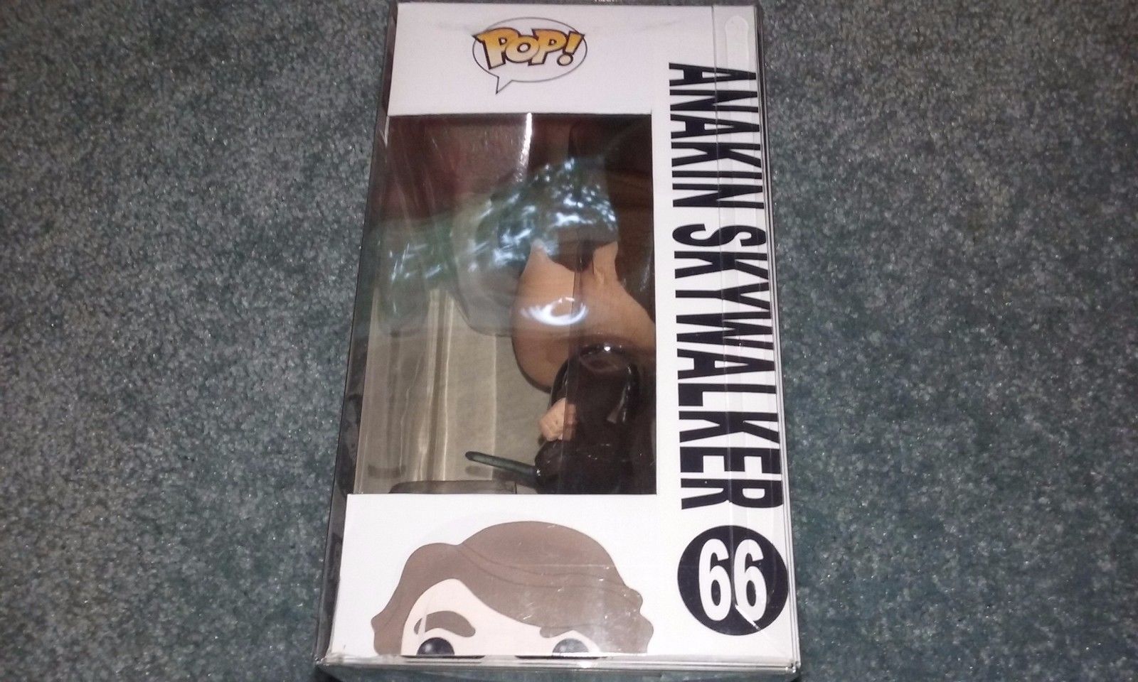 Funko Pop Boss Custom Star Wars Anakin Skywalker with Protector Rare!