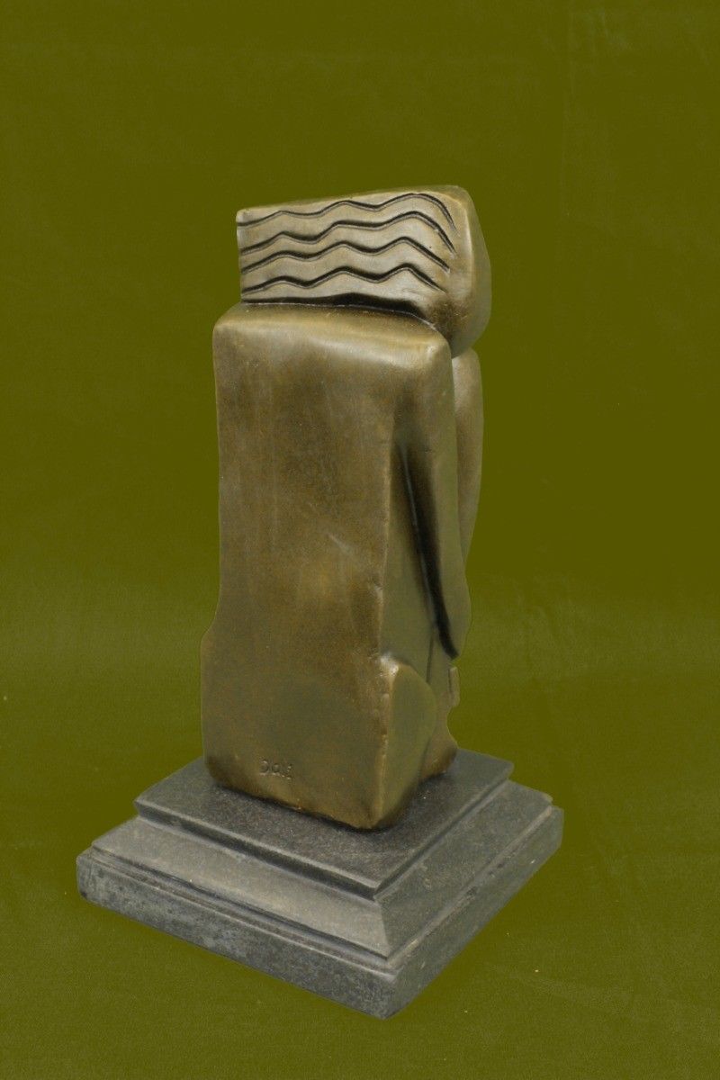 Surreal Bronze Sculpture, signed, Salvador Dali  Picasso era Hand Made Figurine