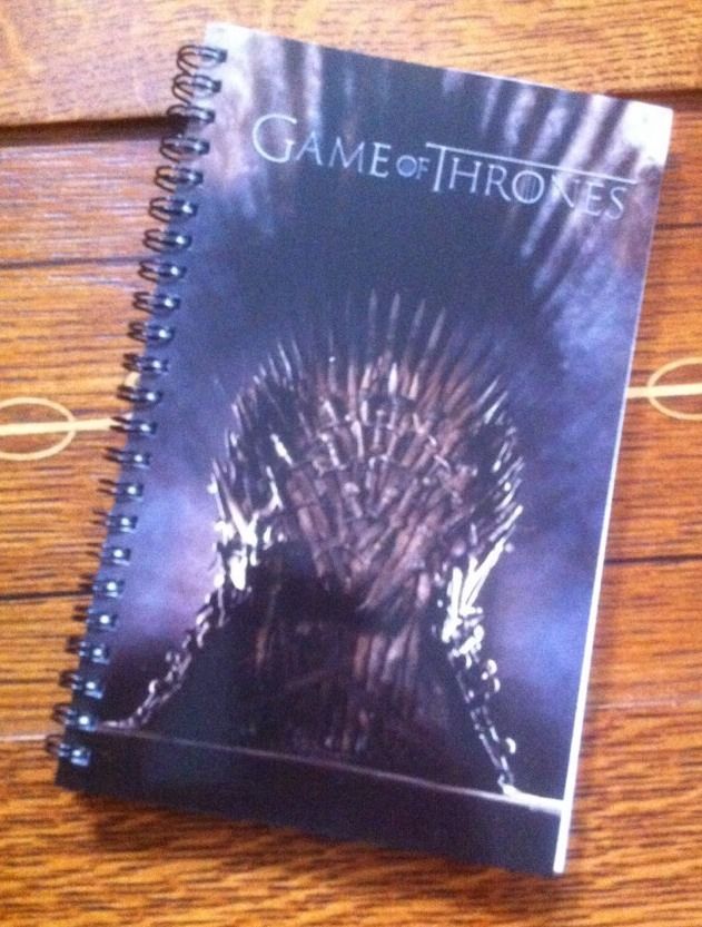 Game Of Thrones HBO Promo Promotional Notebook  WITH PEN MINT UNUSED.