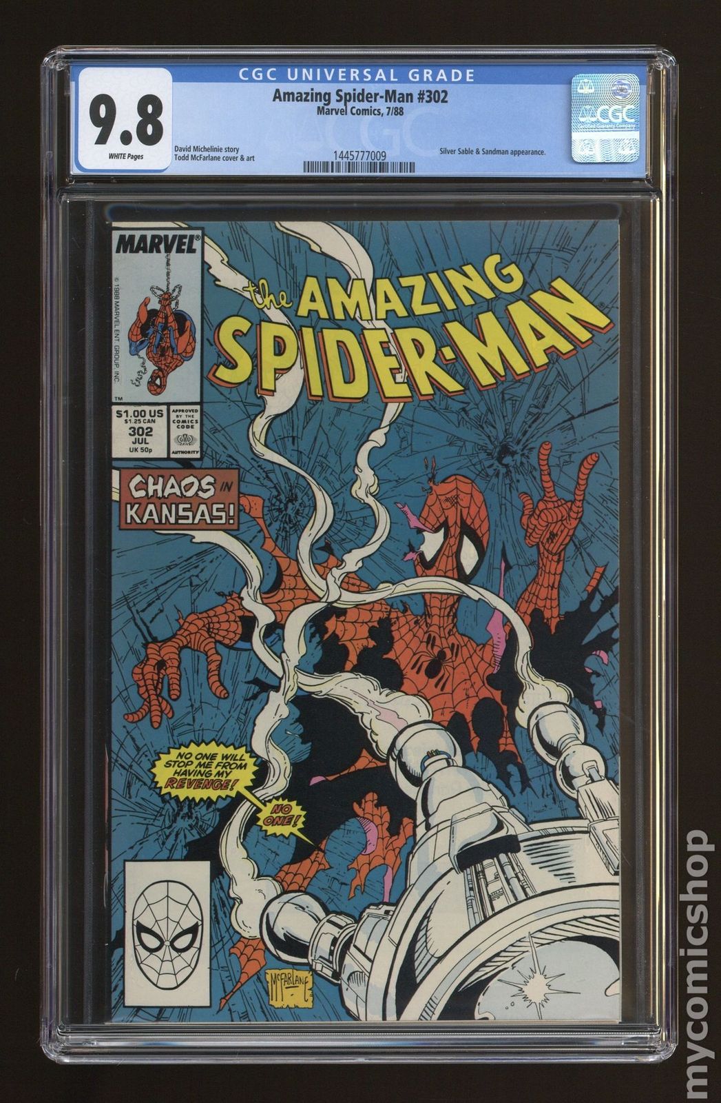 Amazing Spider-Man (1963 1st Series) #302 CGC 9.8 1445777009