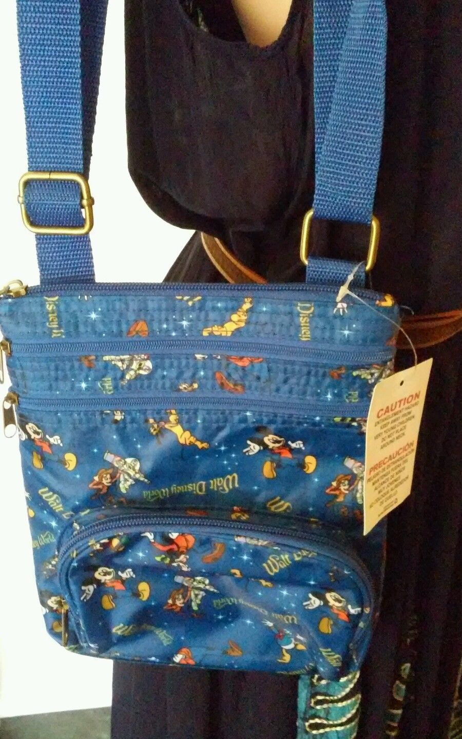 Mickey Mouse and Friends Storybook Crossbody Bag Walt Disney World Theme Parks