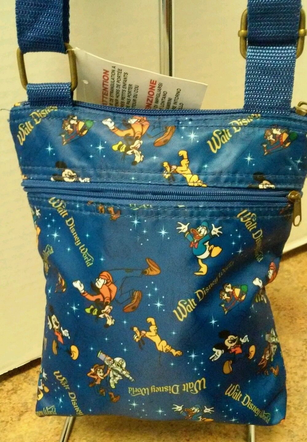 Mickey Mouse and Friends Storybook Crossbody Bag Walt Disney World Theme Parks